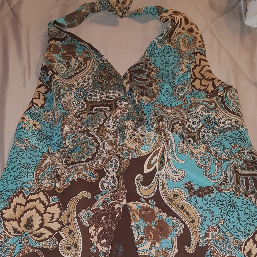 Halter style top